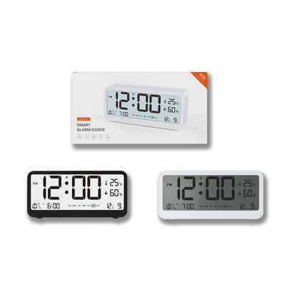 Alarm clock packaging and both colors