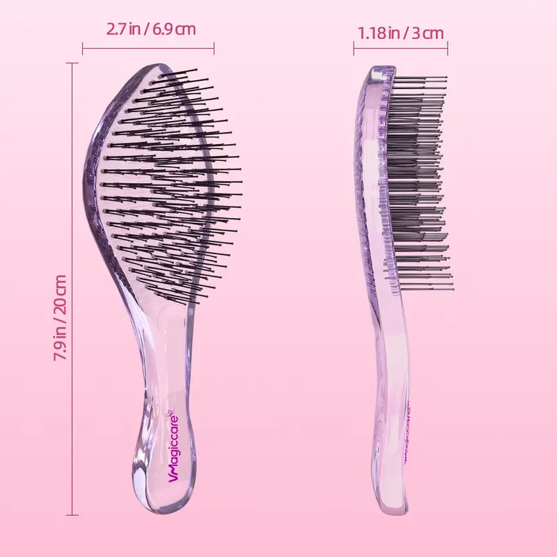 2026 Must-Have HighQuality VMAGICCARE Hairbrush - Hair Tool, Dual-Level Teeth for Effortless Detangling, Long-Lasting Scalp Comb for Wet & Dry Textured/Curly Hair original gallery 6
