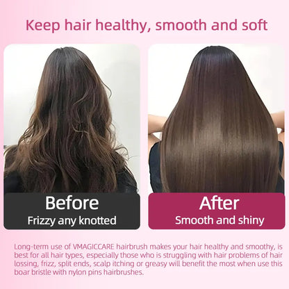 2026 Must-Have HighQuality VMAGICCARE Hairbrush - Hair Tool, Dual-Level Teeth for Effortless Detangling, Long-Lasting Scalp Comb for Wet & Dry Textured/Curly Hair original gallery 5