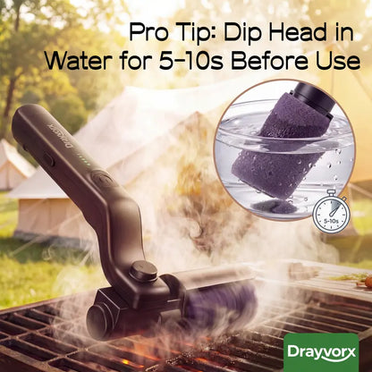 Cordless electric grill cleaning brush original photo 4
