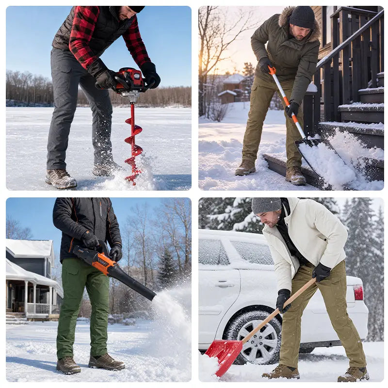 HOMUG Fleece-Lined Tactical Cargo Pants – product view