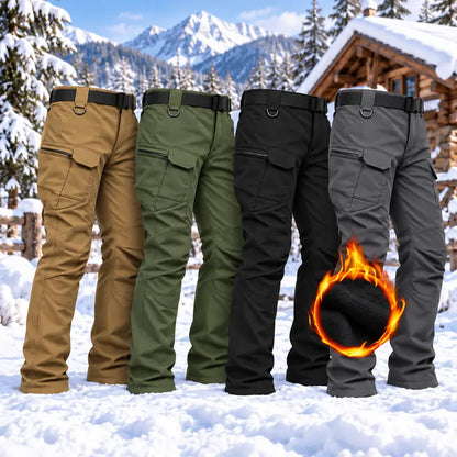 HOMUG Fleece-Lined Tactical Cargo Pants – product view