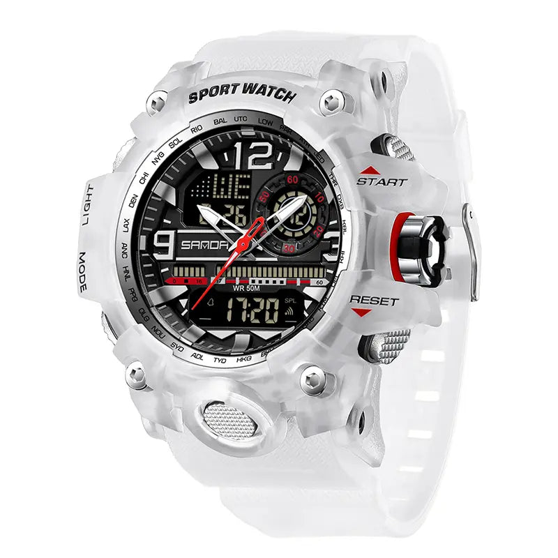 SANDA SD3133 Dual-Display Sports Watch original product photo