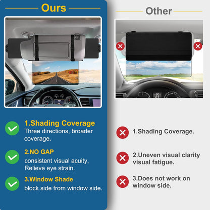 Veharvim Polarized Car Sun Visor Extender — original product view 8