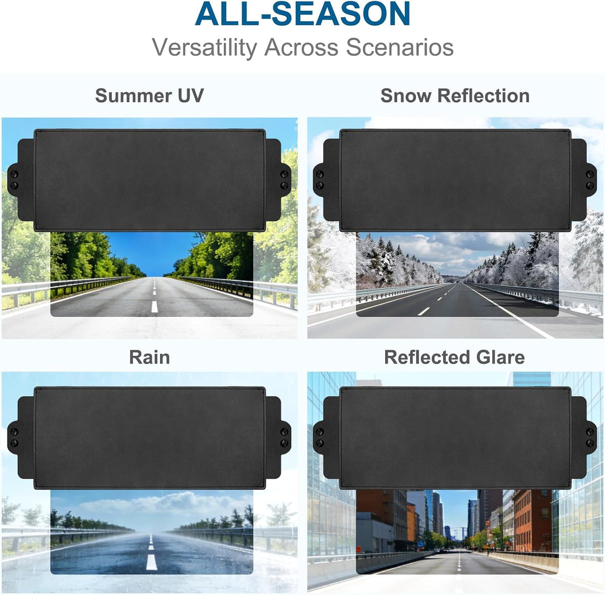 Veharvim Polarized Car Sun Visor Extender — original product view 4