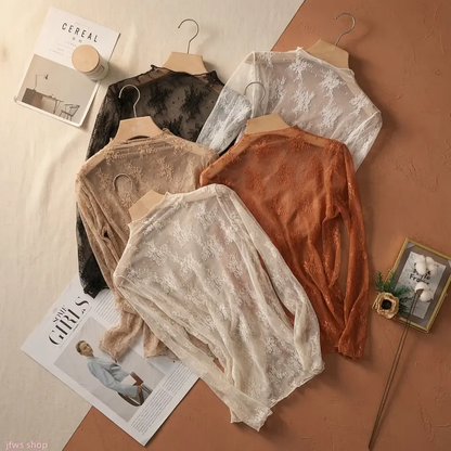 Floral lace mesh tops source gallery; other colors and packs shown for reference