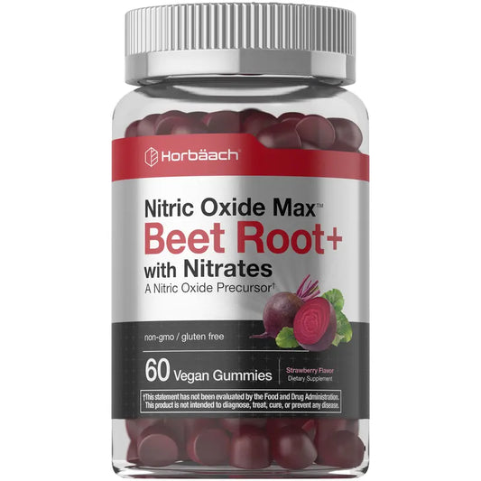 Horbäach Beet Root Gummies – Two 60-Count Bottles – product view