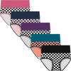 INNERSY High-Waisted Cotton Briefs – 5-Pack