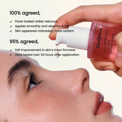 [Biodance Official] Hydrating & Radiant SerumㅣEven Skin Tone & Pore perfecting | Korean Collagen Serum, Pore Minimizing & Anti Aging Face Serum for Women Niacinamide , Panthenol, Sea Kelp, Collagen | 1.69 fl. oz x 1 ea original gallery 6