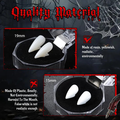 Resin Vampire Fang Kits – Matching Duo – product view
