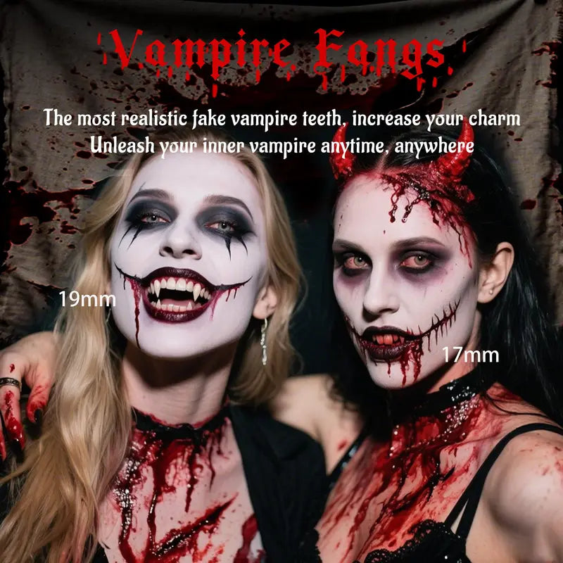 Resin Vampire Fang Kits – Matching Duo – product view