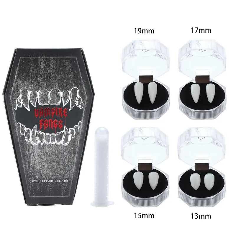 Resin Vampire Fang Kits – Matching Duo – 1Set