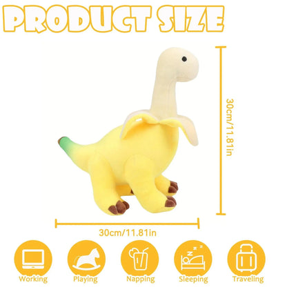 Banana dinosaur plush original photo 2