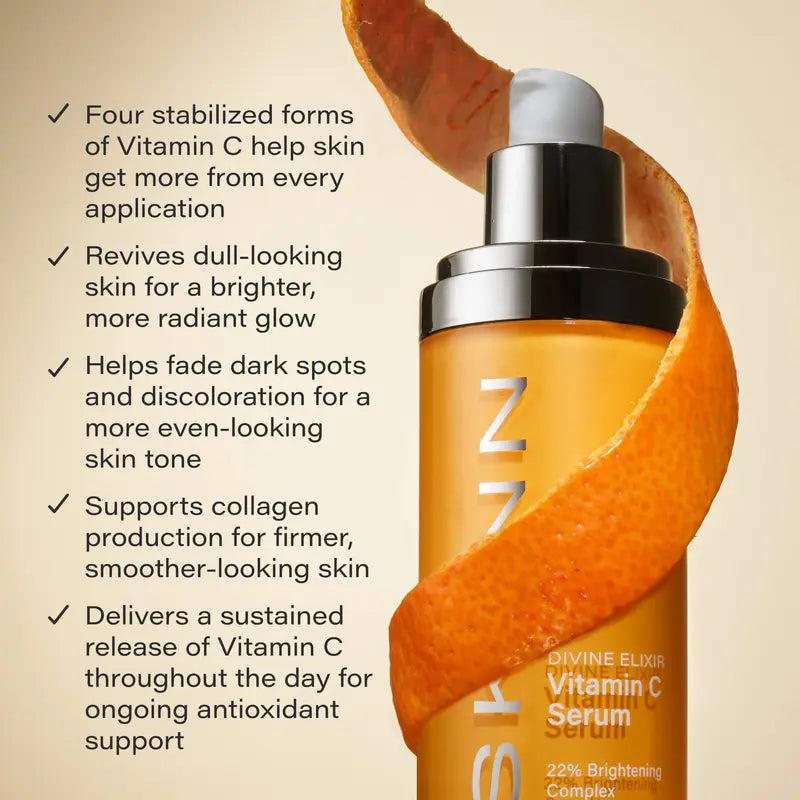 SKINN Divine Elixir Vitamin C Serums – Two-Bottle Set original product photo