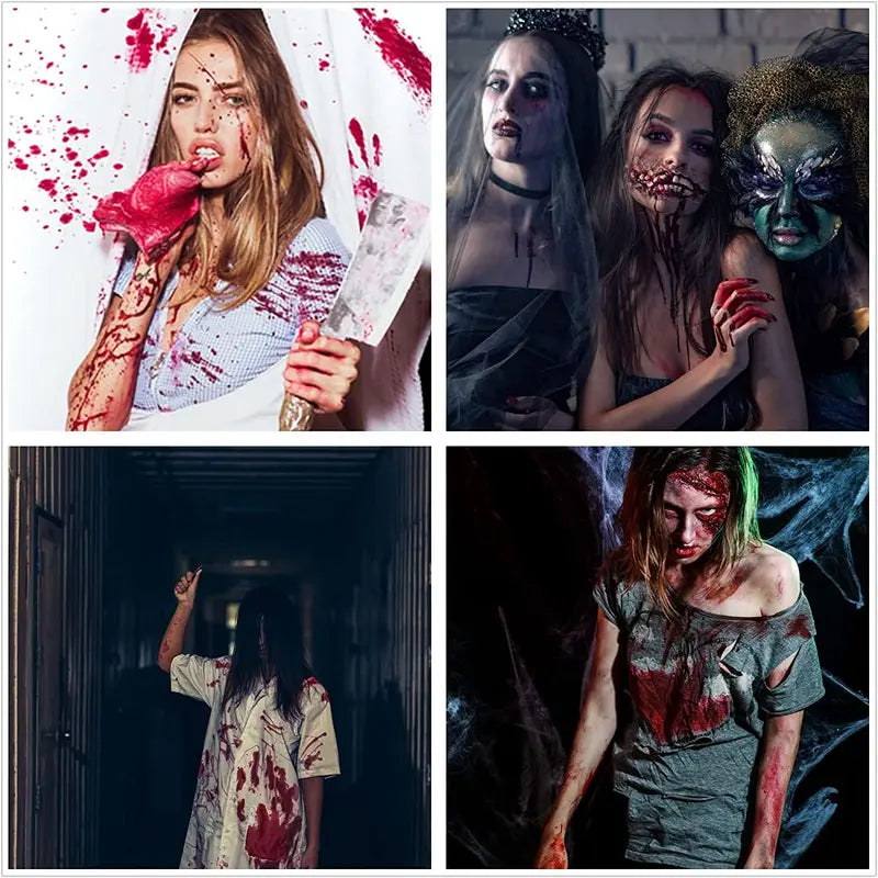 BOBISUKA Halloween Fake Blood Makeup Kit - 3pcs — product image 5