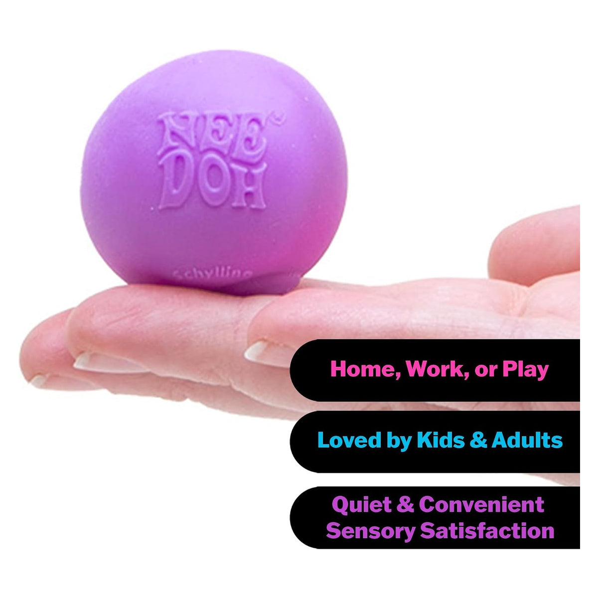 NeeDoh Teenie Color-Change Squeeze Toys – Eight-Pack original product photo