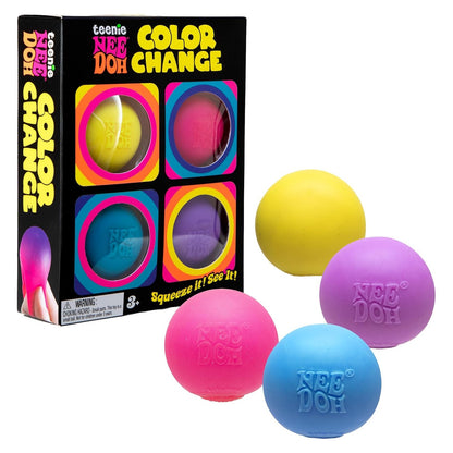 NeeDoh Teenie Color-Change Squeeze Toys – Eight-Pack original product photo