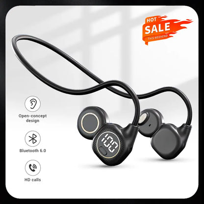 Open-Ear Bluetooth 6.0 Neckband Headphones – product view
