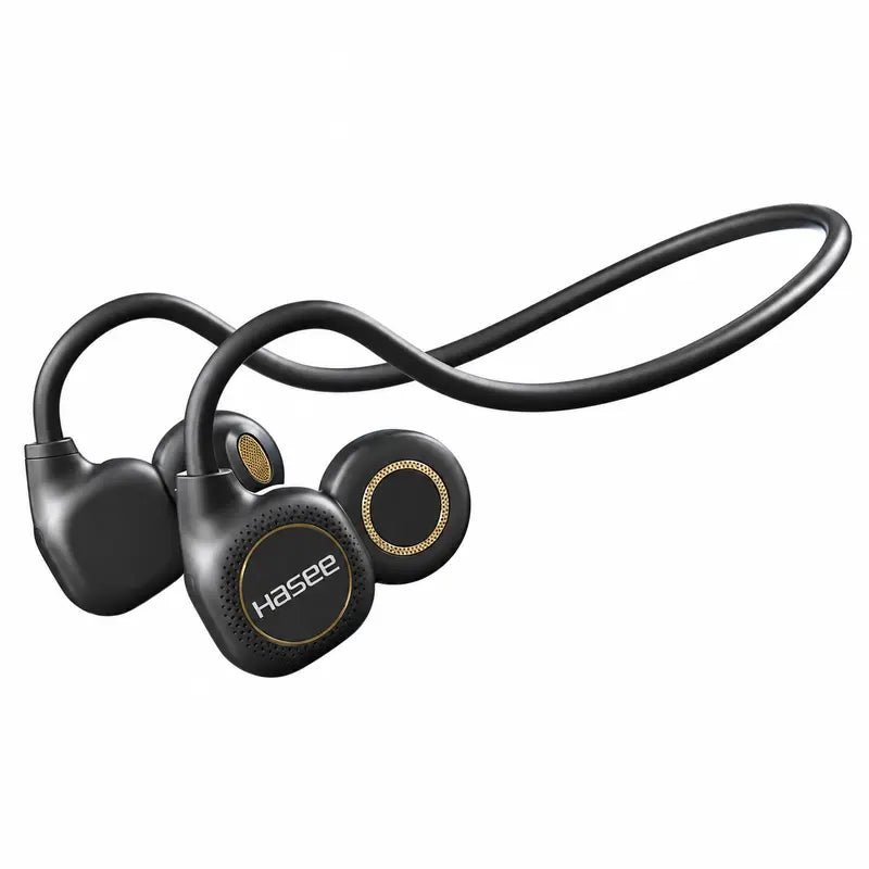 Open-Ear Bluetooth 6.0 Neckband Headphones – Black