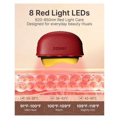 Electric Heated Gua Sha Kit – Red with Two Essential Oils original product photo
