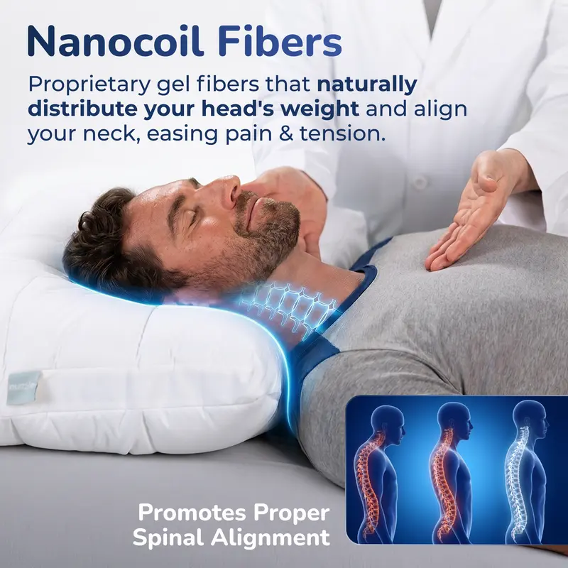 Nuzzle Cooling Adjustable Pillow – Standard source product image