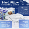 Nuzzle Cooling Adjustable Pillow – Standard