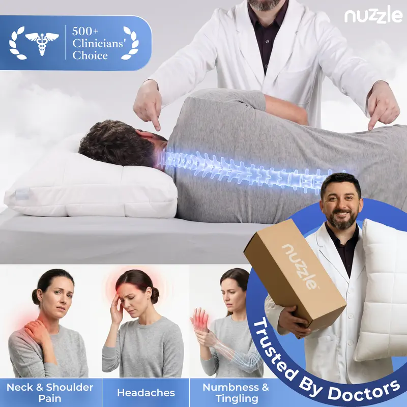 Nuzzle Cooling Adjustable Pillow – Standard source product image