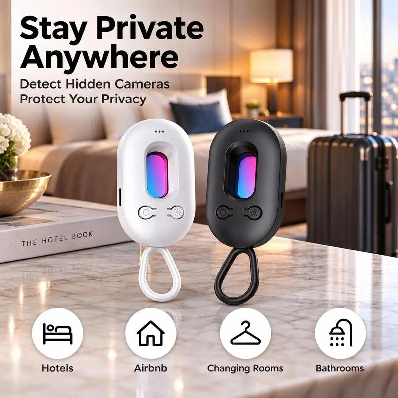 Portable Infrared Lens Finder and Vibration Alarm – White Duo source product image