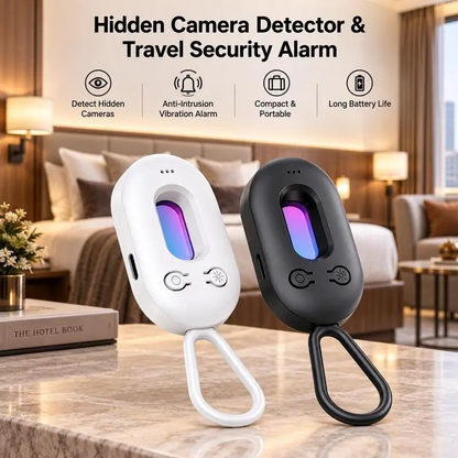 Portable Infrared Lens Finder and Vibration Alarm – White Duo source product image