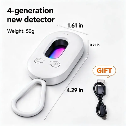 White infrared lens finder