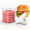 Five-Layer Burger Patty Press – Four-Separator Kit