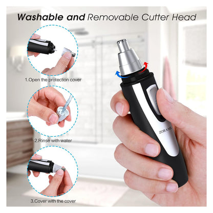 Ear and Nose Hair Trimmer Clipper - 2026 Professional Painless Eyebrow & Facial Hair Trimmer for Men Women,Battery-Opera original product photo