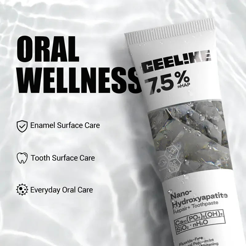 CEELIKE 7.5% Nano-Hydroxyapatite Toothpaste – Matching Duo – product view