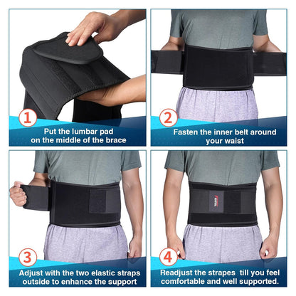 Adjustable Back Support Brace original product photo