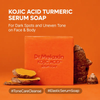 Dr.Melaxin Kojic Acid Turmeric Serum Soap Duo