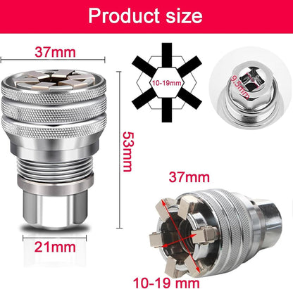 Adjustable Universal Socket & Adapter Set — 2 Kits — original product view 2