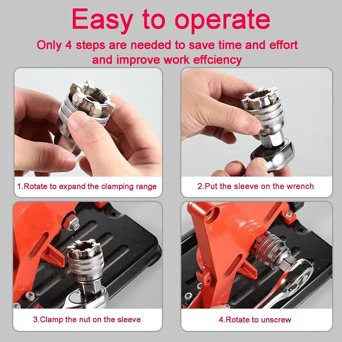 Adjustable Universal Socket & Adapter Set — 2 Kits — original product view 6