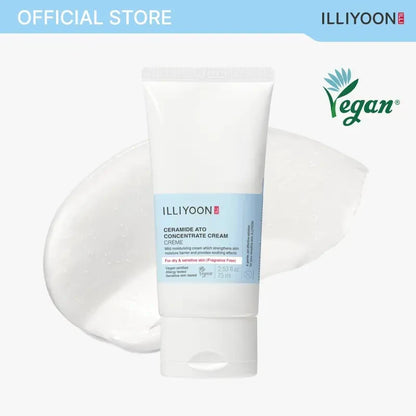 ILLIYOON Ceramide Ato Concentrate Cream – Two 75ml Tubes – 75ml (Single)