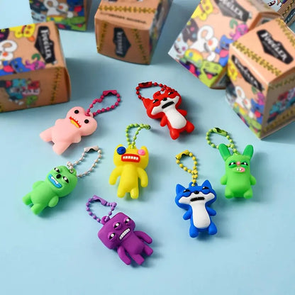 Cute Monster Mini Keychains – Forty-Eight-Piece Bundle original product photo