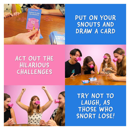 Snort Funny Laugh-You-Lose Family Party Game original product photo