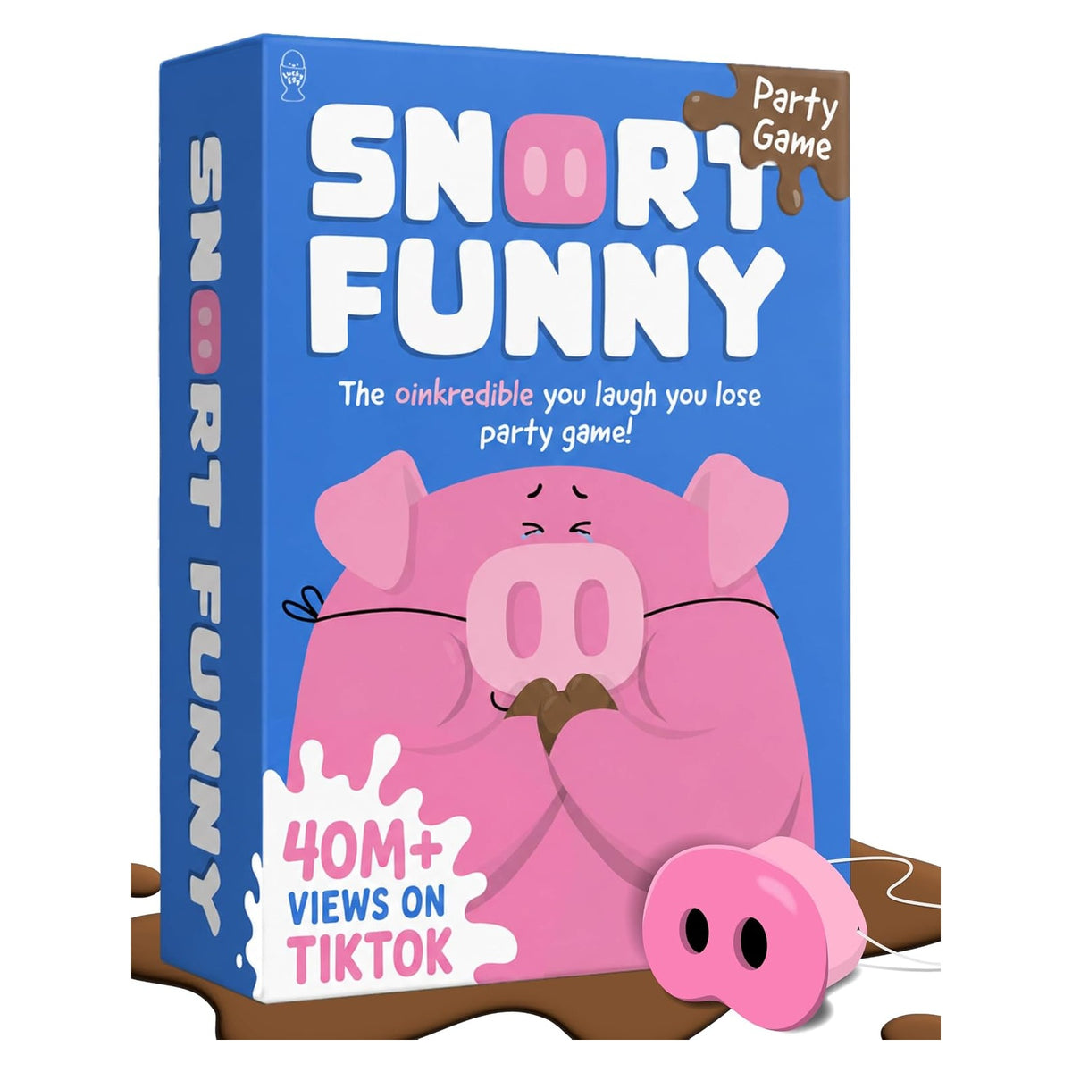Snort Funny Laugh-You-Lose Family Party Game original product photo
