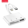 MOJUE 5-in-1 Lightning and USB-C Card Reader