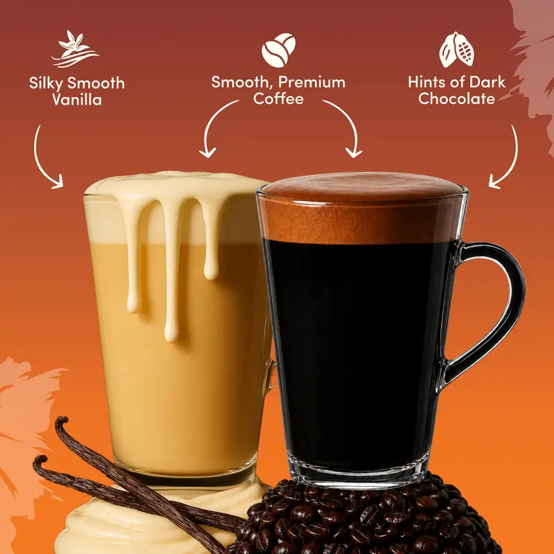 RYZE Mushroom Coffee and Vanilla Latte Stick Bundle – product view