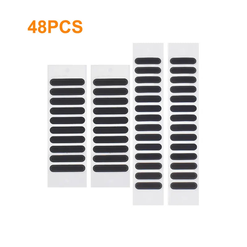 Smartphone Speaker Dustproof Mesh Covers – 96 Pieces – Black-48PCS