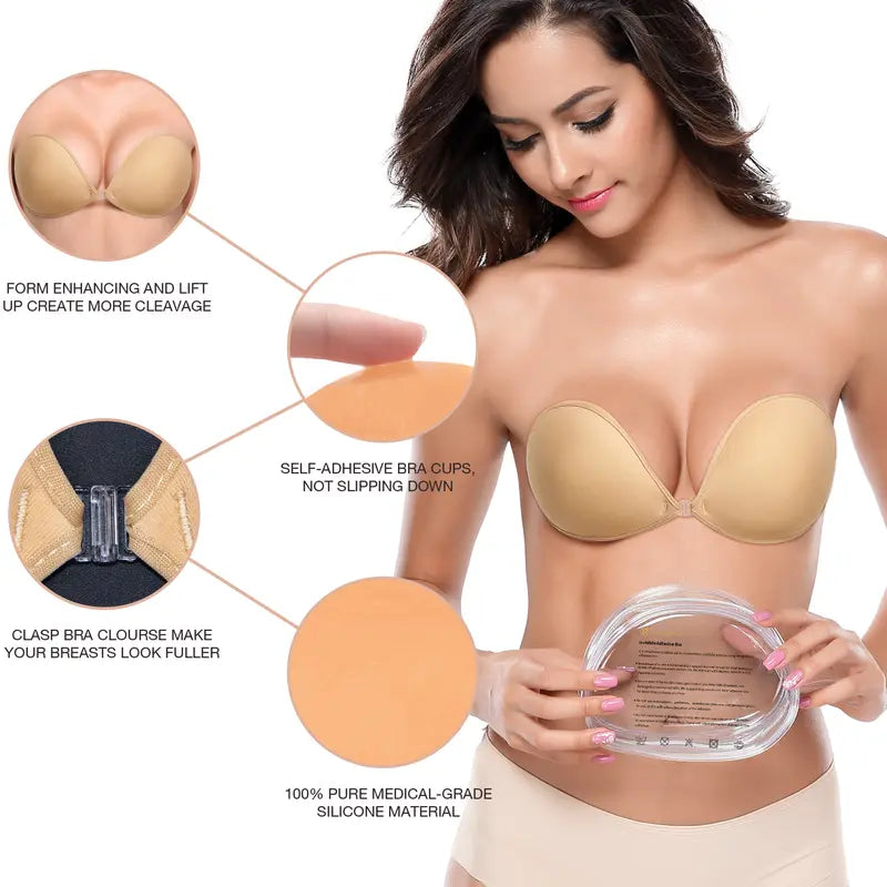Wingslove Strapless Backless Adhesive Bra — product image 8