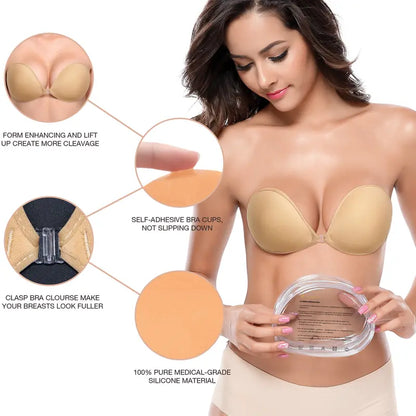 Wingslove Strapless Backless Adhesive Bra — product image 8