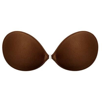 Wingslove Strapless Backless Adhesive Bra — Coffee