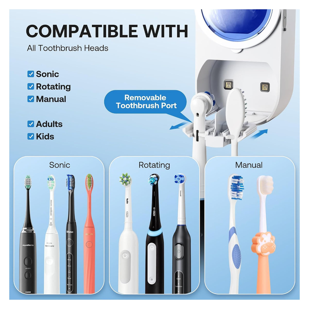 Toothbrush cleaner original product photo 6