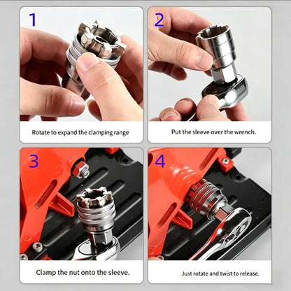 Universal adjustable socket original photo 6