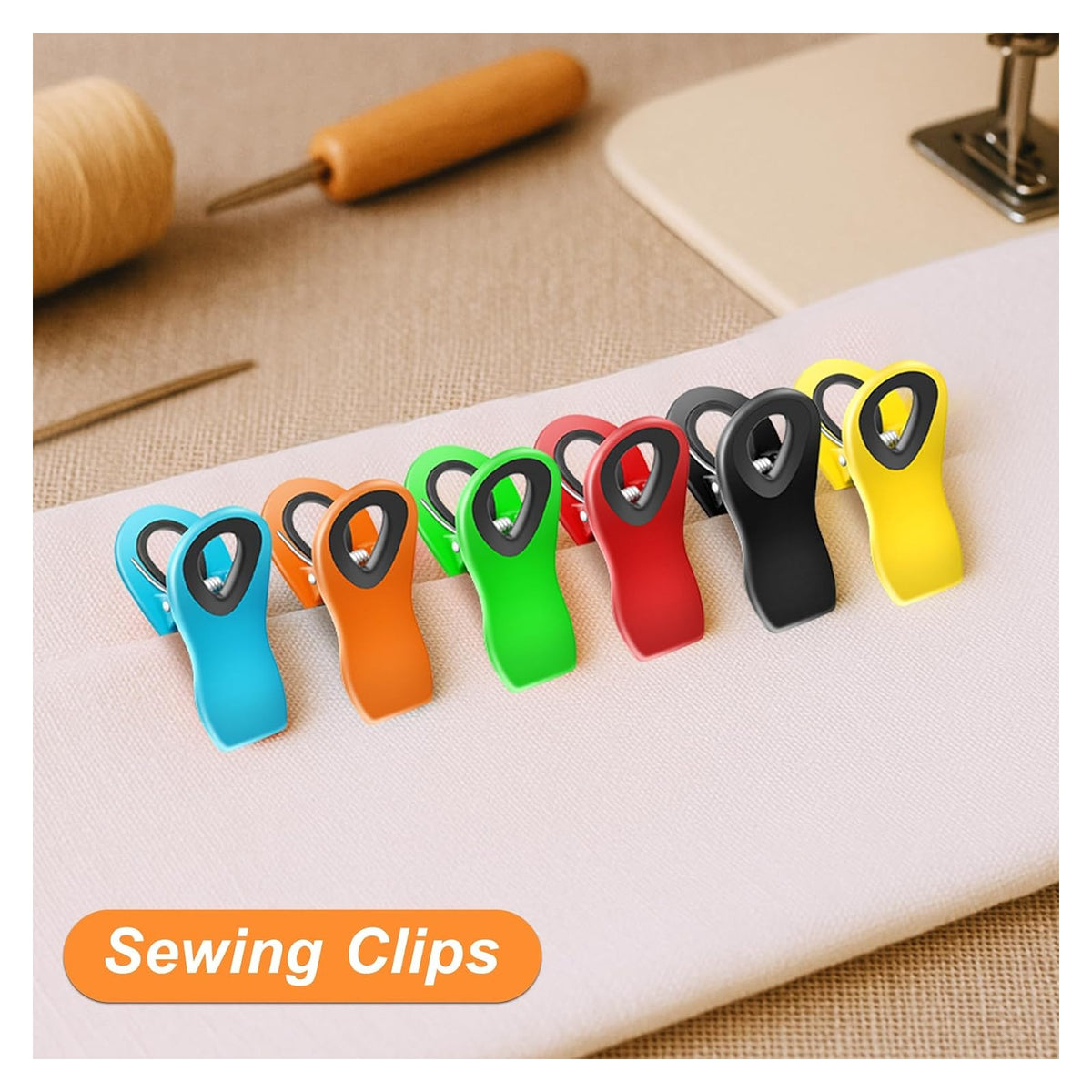 JETMORE 12 Pack Chip Clips Bag Clips, Magnetic Bag Clip for Food Storage original product photo